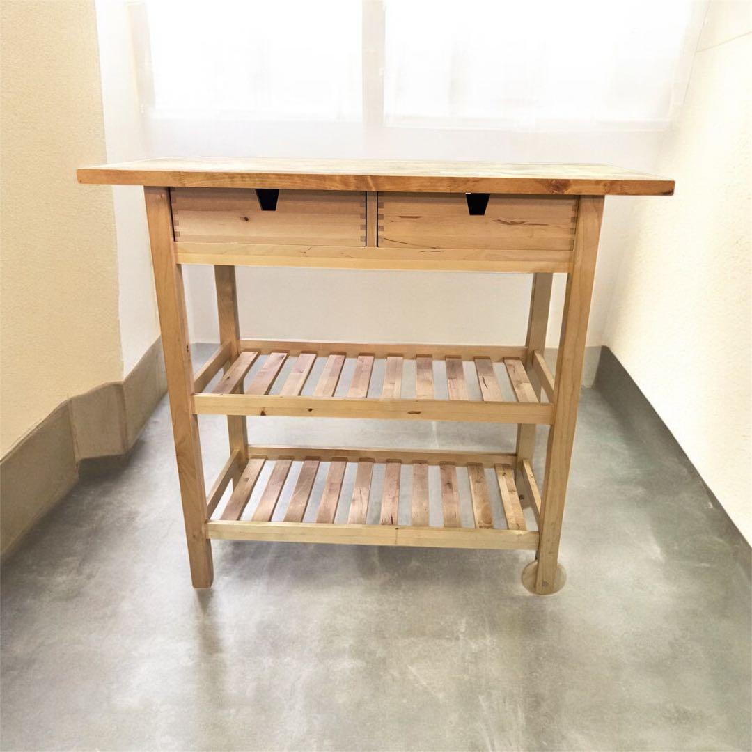 IKEA FÖRHÖJA フォルホイア　キッチンワゴン