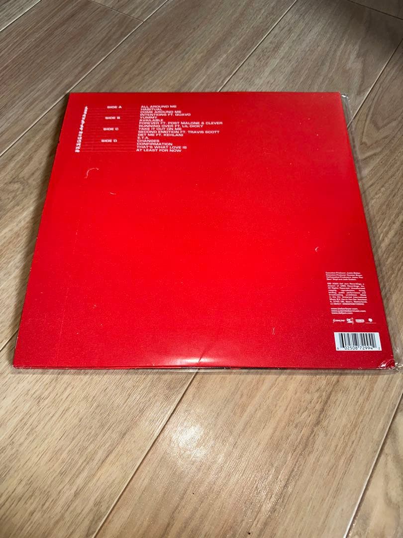 Justin Bieber CHANGES レコード