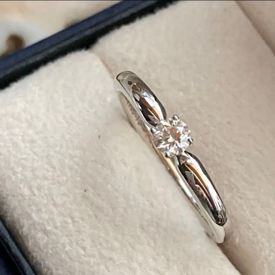 ヴァンドーム青山 ダイヤリング プラチナ950 極美品