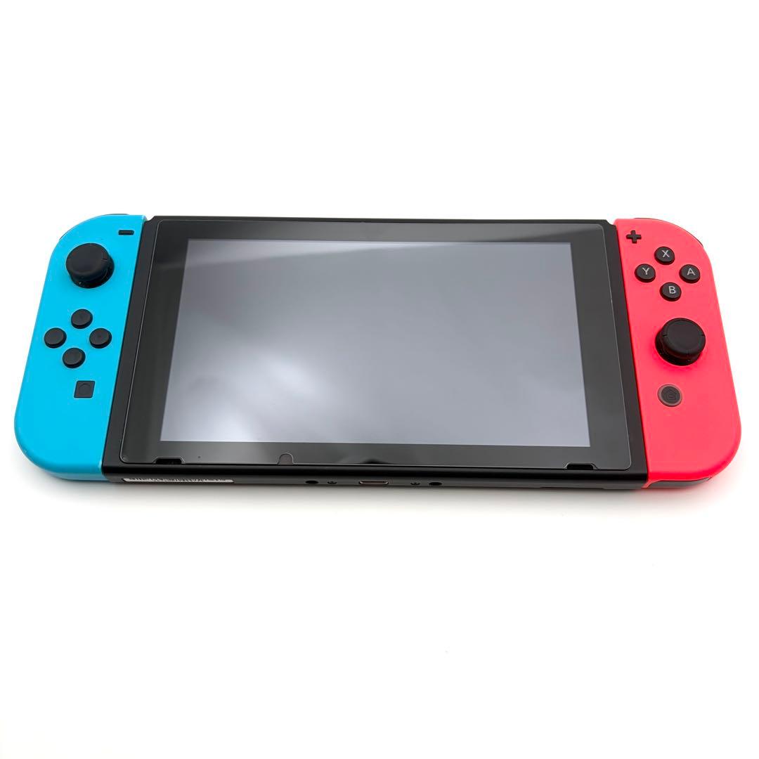 Nintendo Switch 本体 赤/青 ジョイコン付 充電器 ドック