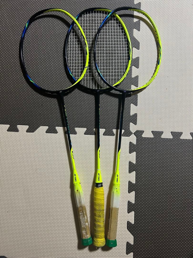 YONEX アストロクス77 4ug5 3本ジャンクセット