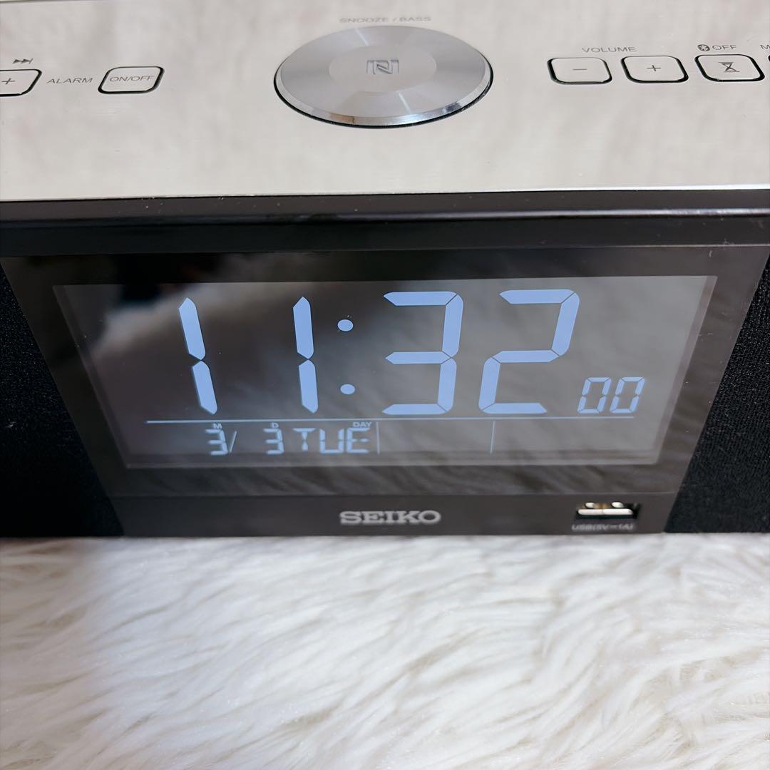 セイコー 時計 ラジオ ONKYO SS501A ブラック