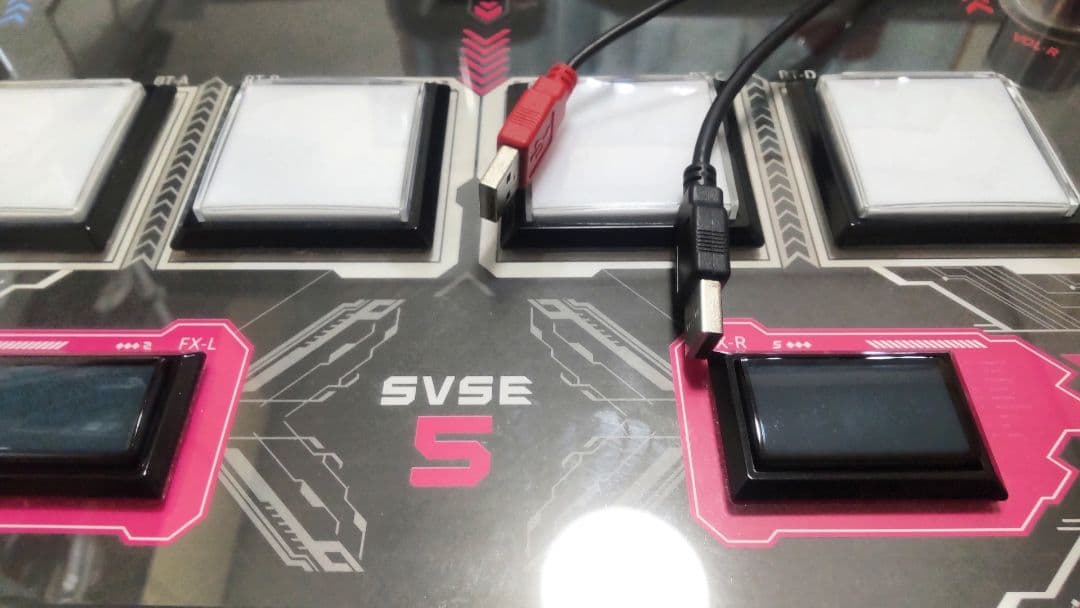 サウンドボルテックス svse5 コントローラー 静音化 三和ボタン