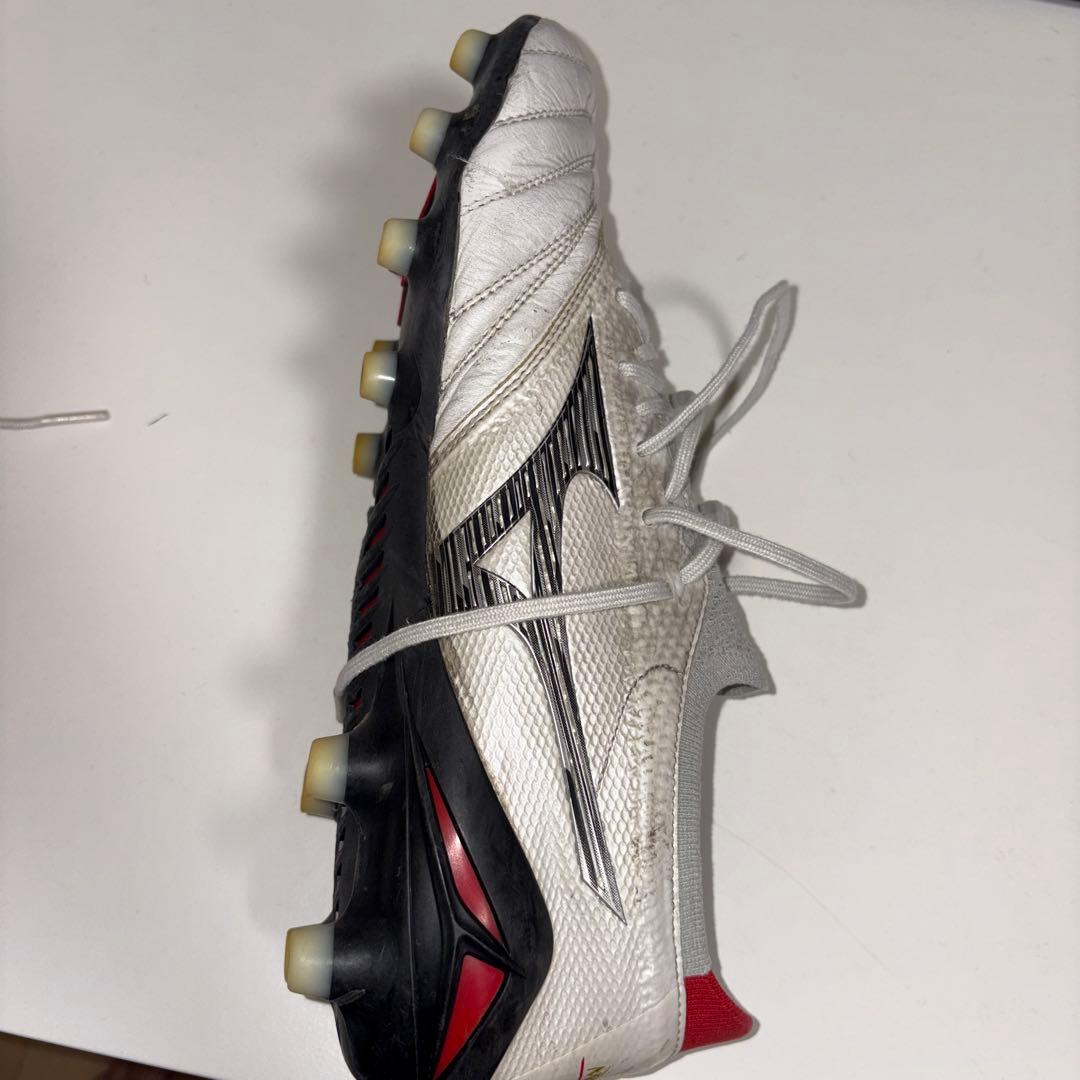 Mizuno サッカーシューズ スパイク ホワイト・レッド・ブラック