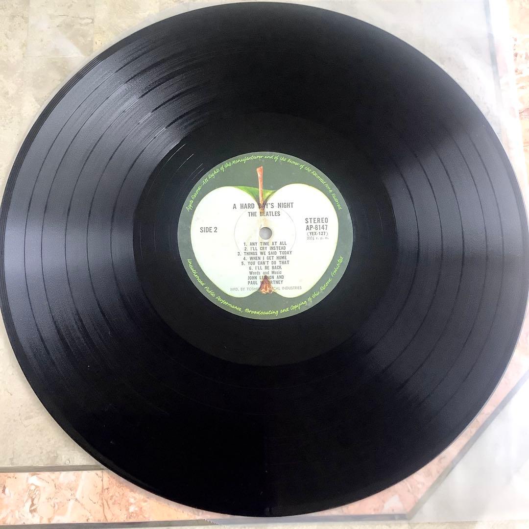 レコード極美! ビートルズ 1969年発売 帯付補充注文票 ハードデイズナイト