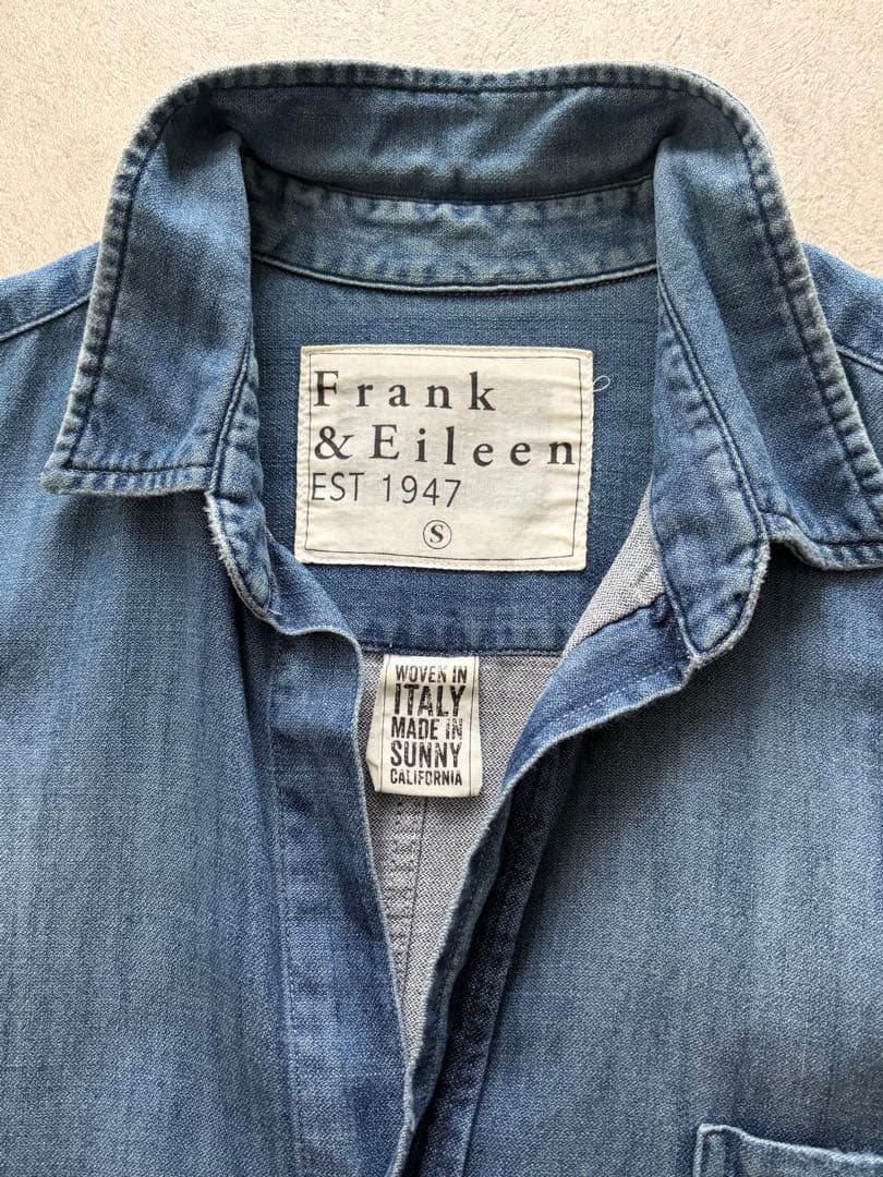 Frank & Eileen デニムシャツ Sサイズ