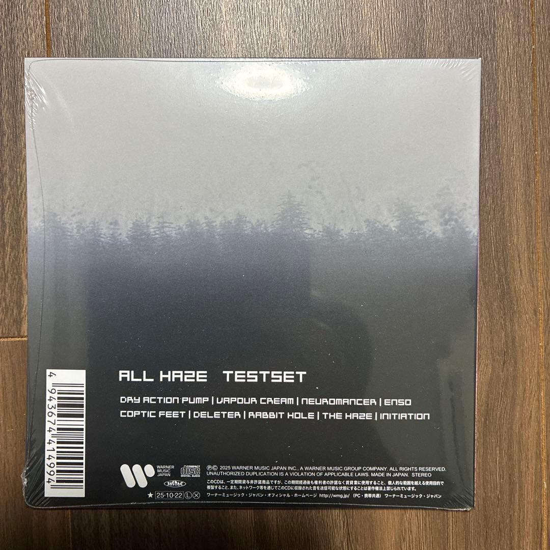 未聴盤・新品同様TESTSET 1st LP&2nd CD