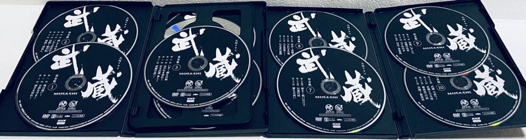 武蔵　MUSASHI 完全版　【全13巻】　レンタル版DVD 全巻　NHK
