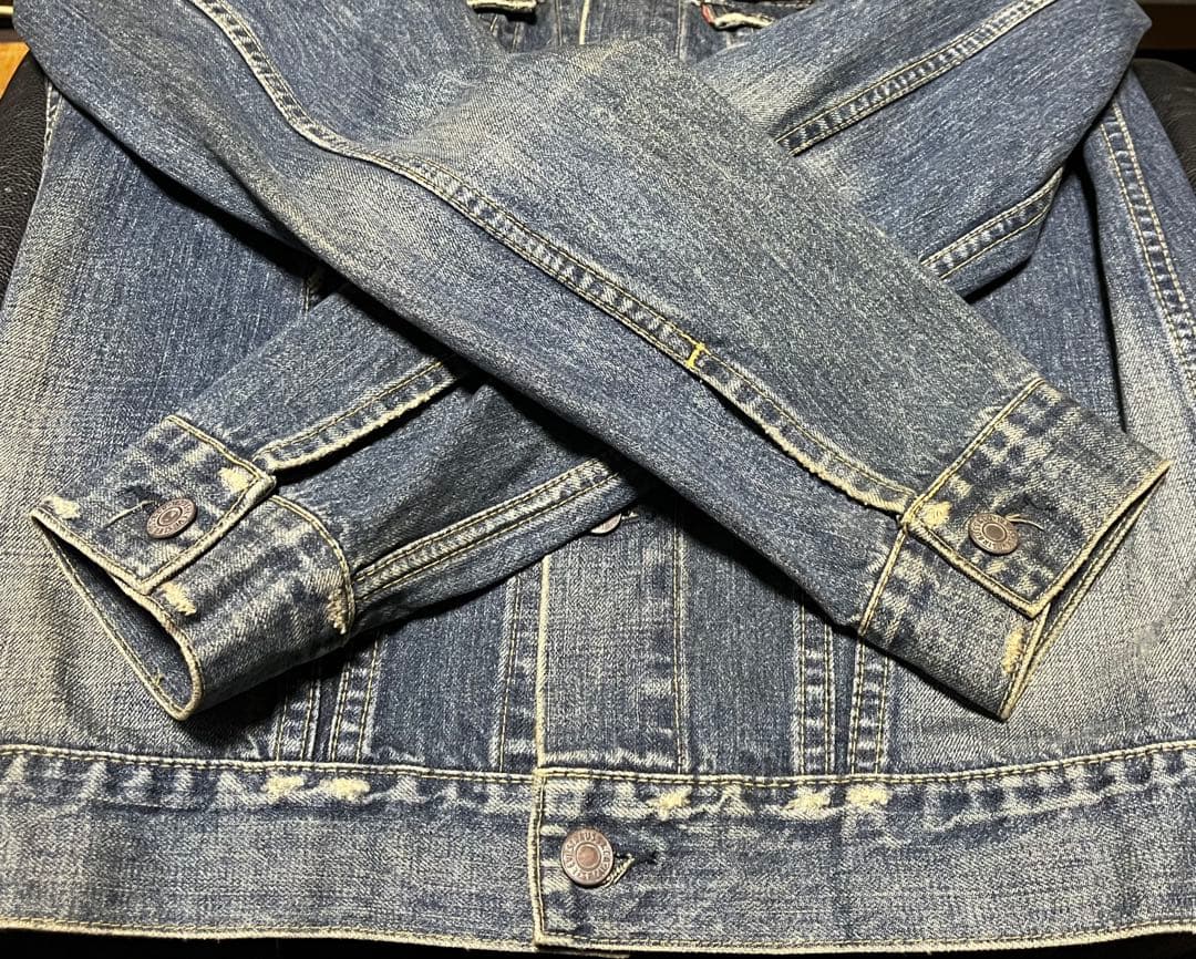 Levi’s 70505 デニムジャケット L ウォッシュ加工モデル