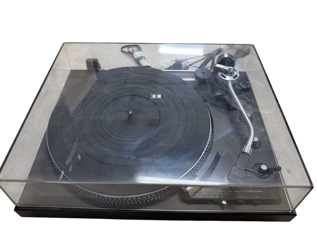 Technics SL-1900 レコードプレーヤー 回転・アーム動作確認済