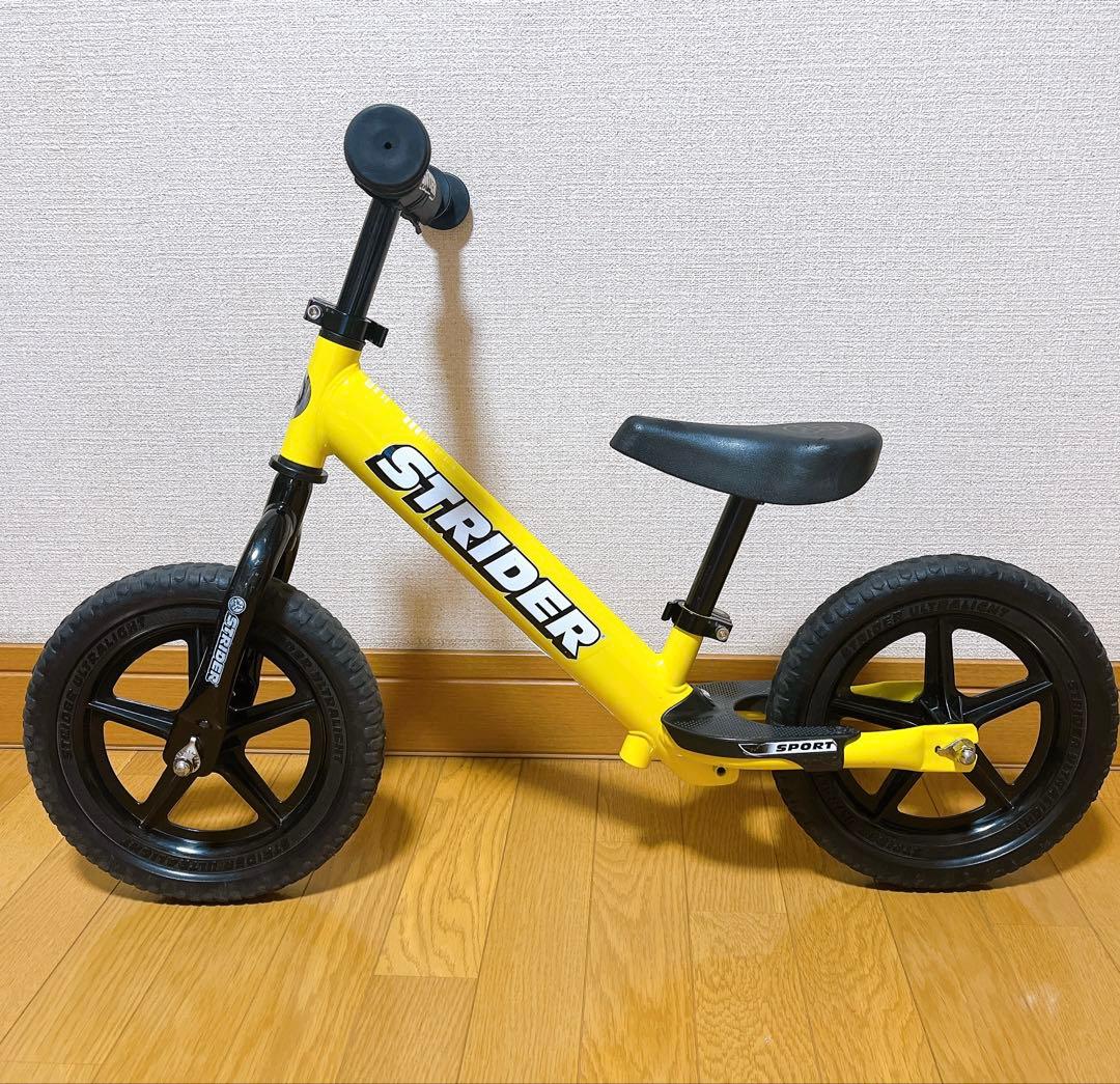 【美品】新型 STRIDER ストライダー スポーツ SPORTS イエロー
