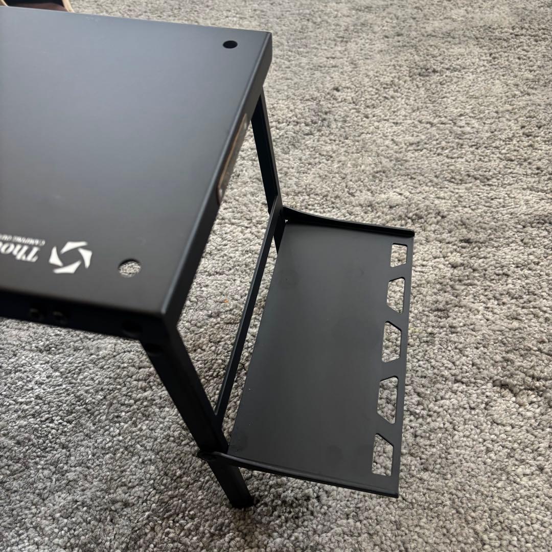 【美品】ThousWinds 拡張コンロ用ソロテーブル IGT対応 ブラック
