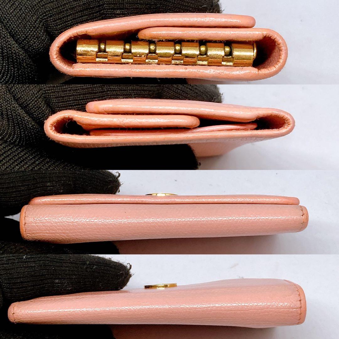 304 シャネル　ココマーク　キーケース　ピンク　ゴールド金具