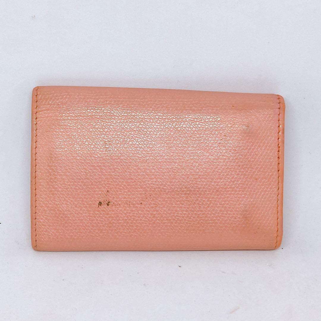 304 シャネル　ココマーク　キーケース　ピンク　ゴールド金具