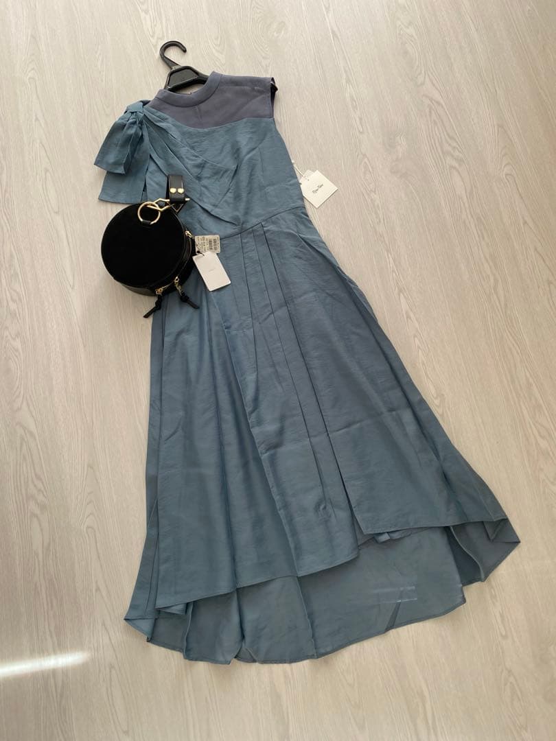 kaori 34000円新品♡リルフェテ ワンピース ブルー