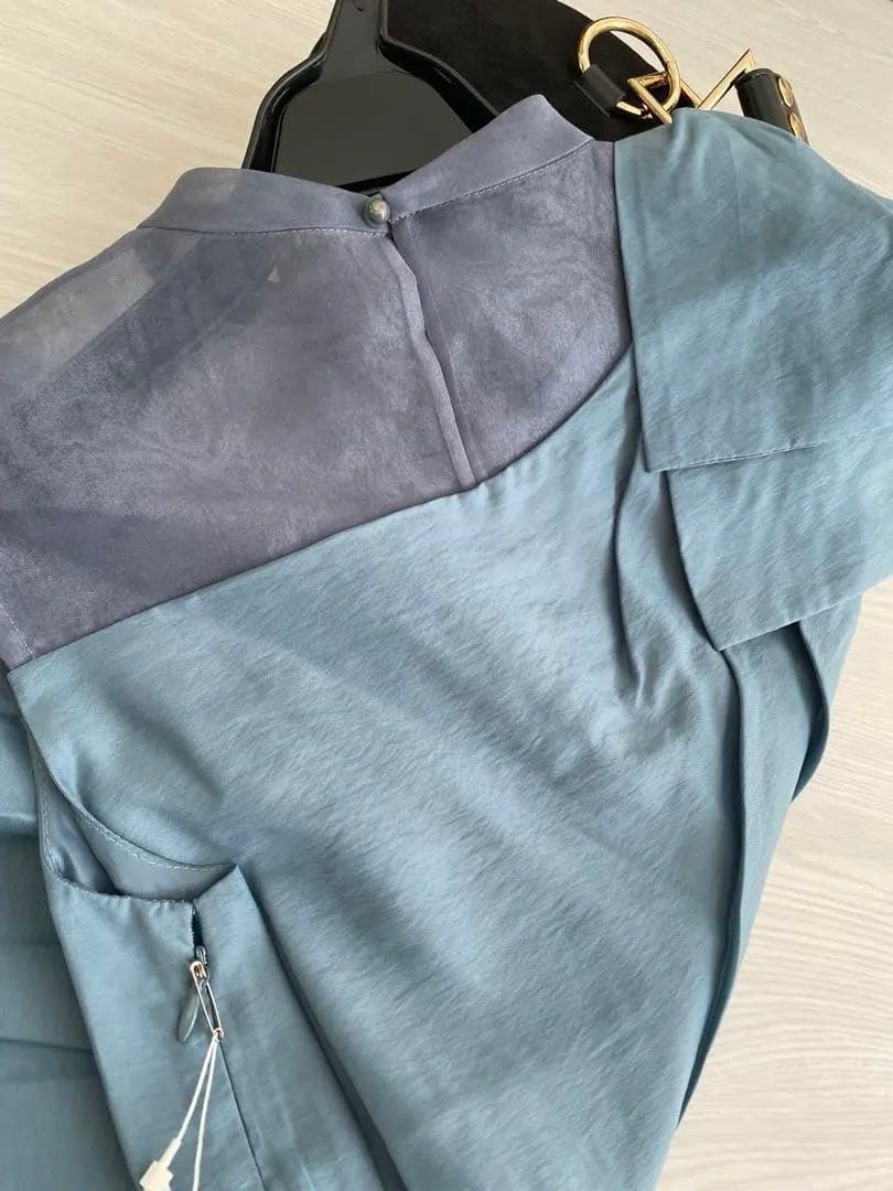 kaori 34000円新品♡リルフェテ ワンピース ブルー