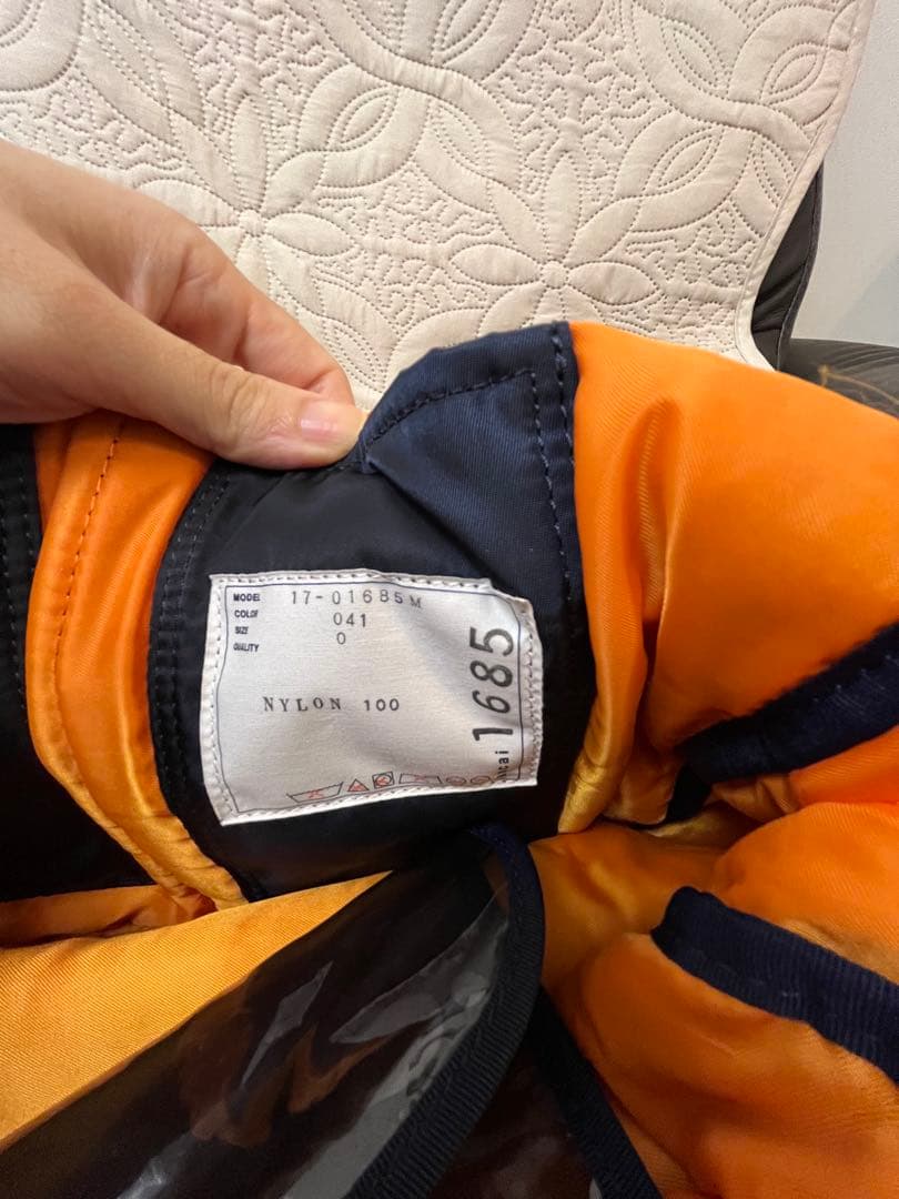 PORTER sacai 2way ヘルメットバッグ ネイビー　トートバッグ
