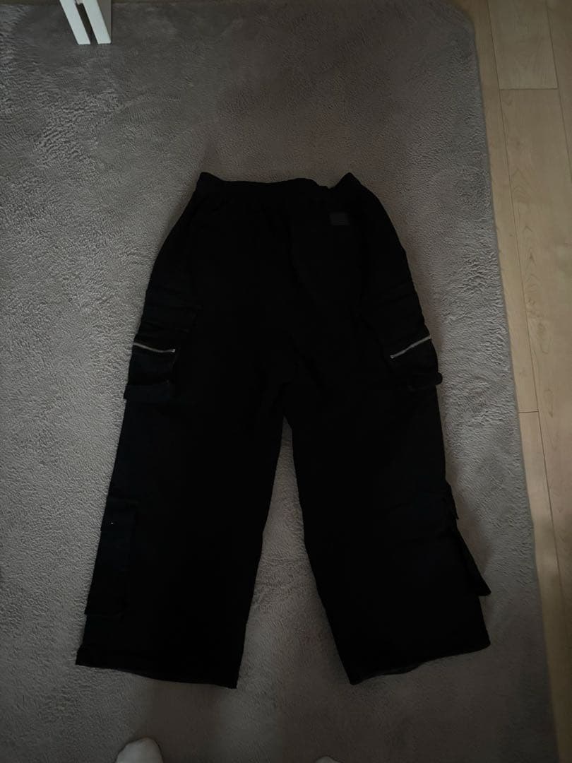Danke Schön. ブラックカーゴパンツ　 リックオウエンス似 32