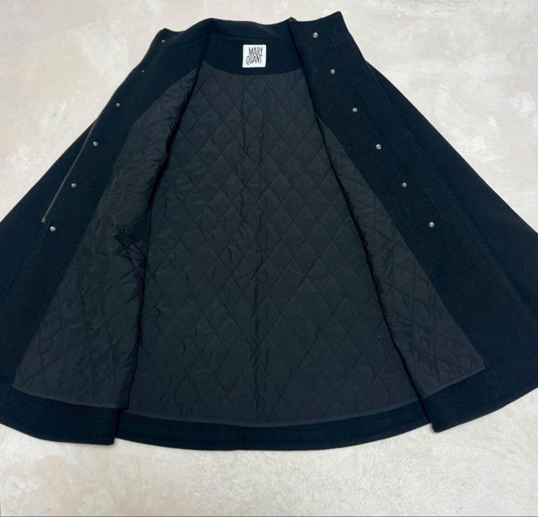 ゆき極美品！MARY QUANT マリークワントアーカイブポンチョコートM