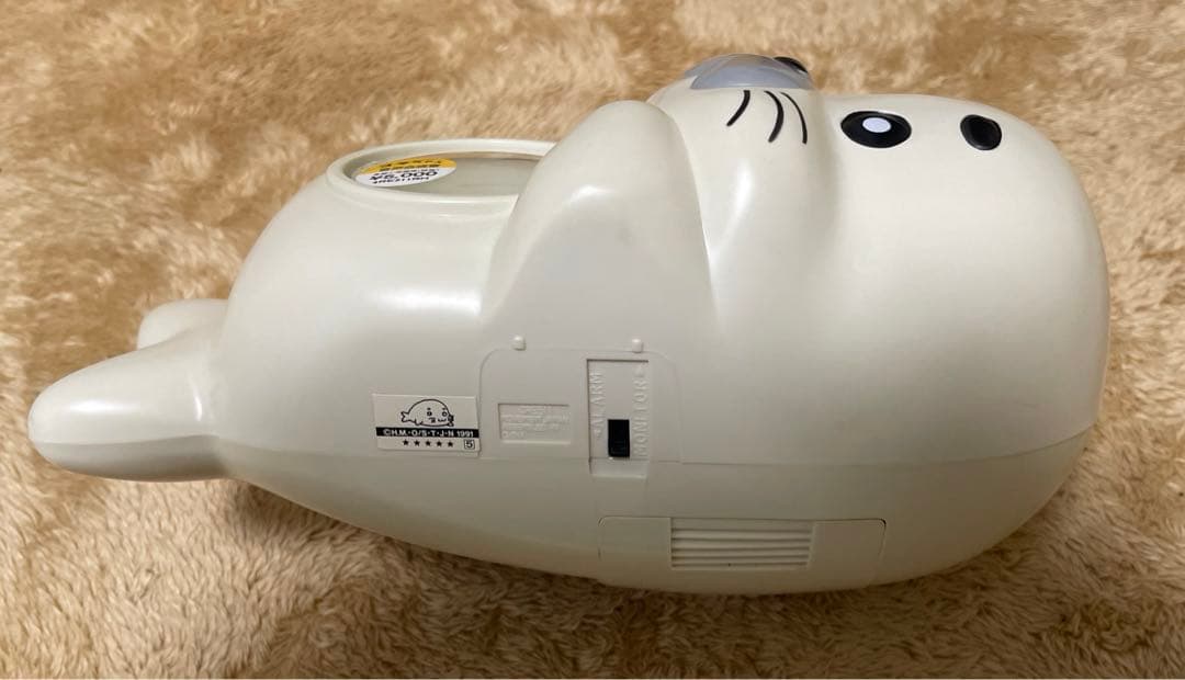 【未使用☆美品】少年アシベ　ゴマちゃん　目覚まし時計　からくり　置き時計
