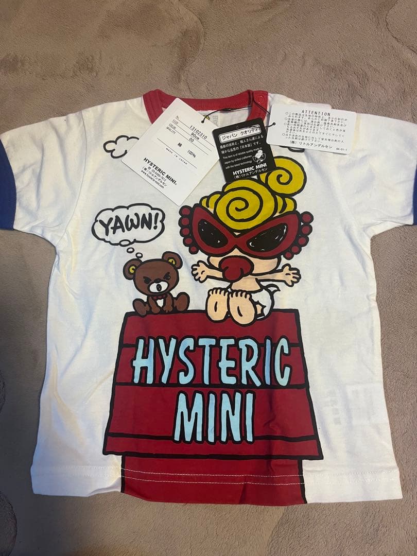 『新品・未使用』ヒスミニ　Tシャツ　90サイズ
