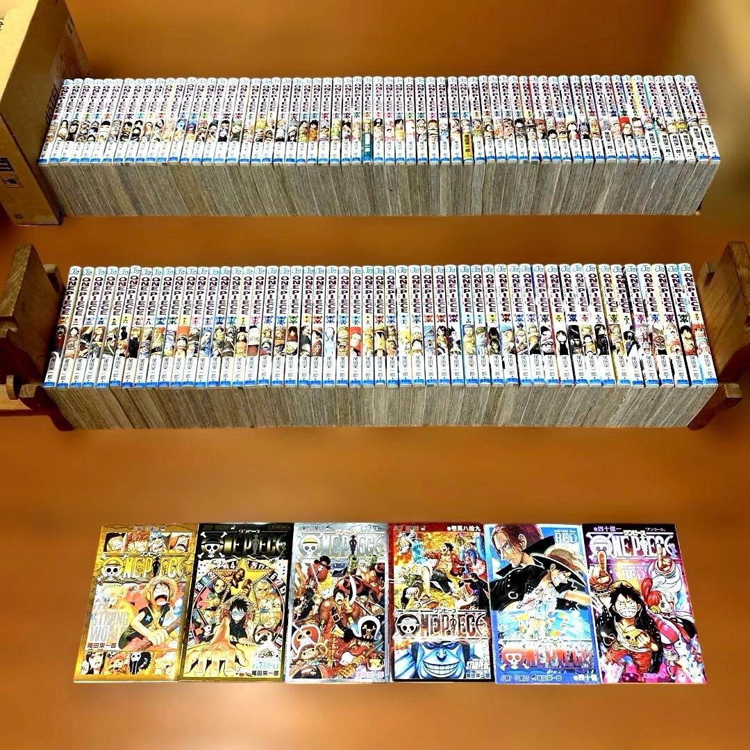 超極美品❣️ワンピース110冊➕映画版非売品6冊ONEPIECE❣️計116冊❣️匿配