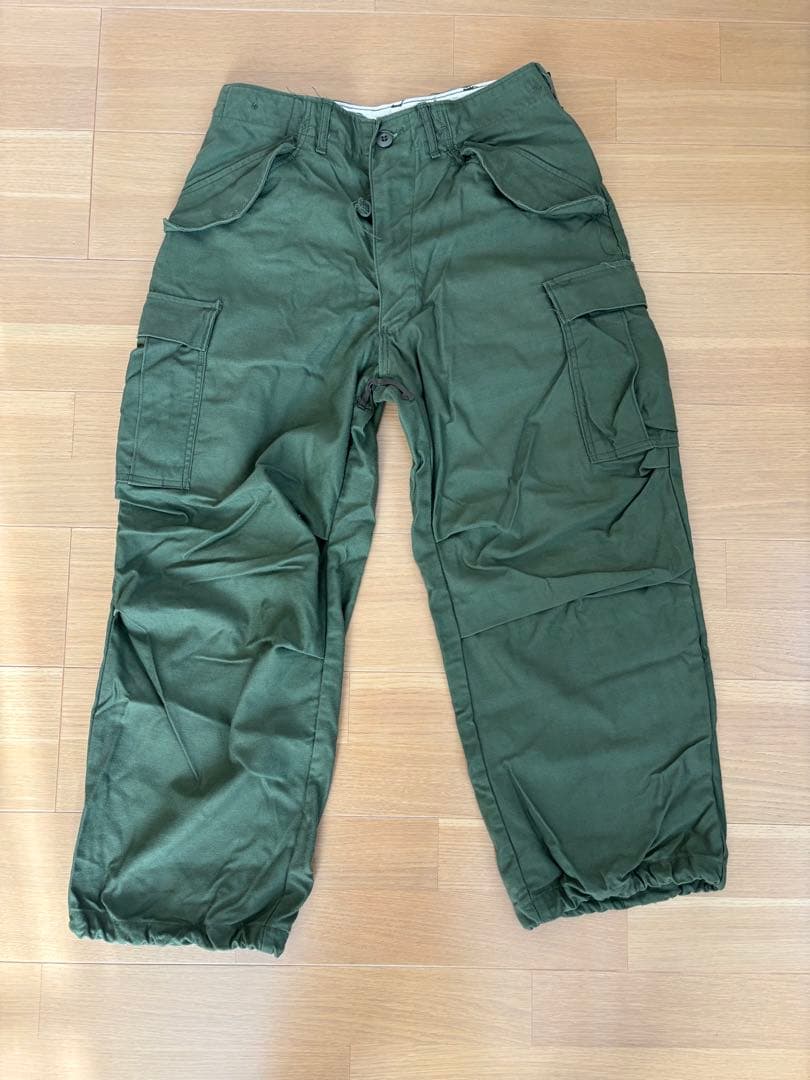 カーゴパンツ M65実物 m-65 small ショート アメリカ軍 ミリタリー