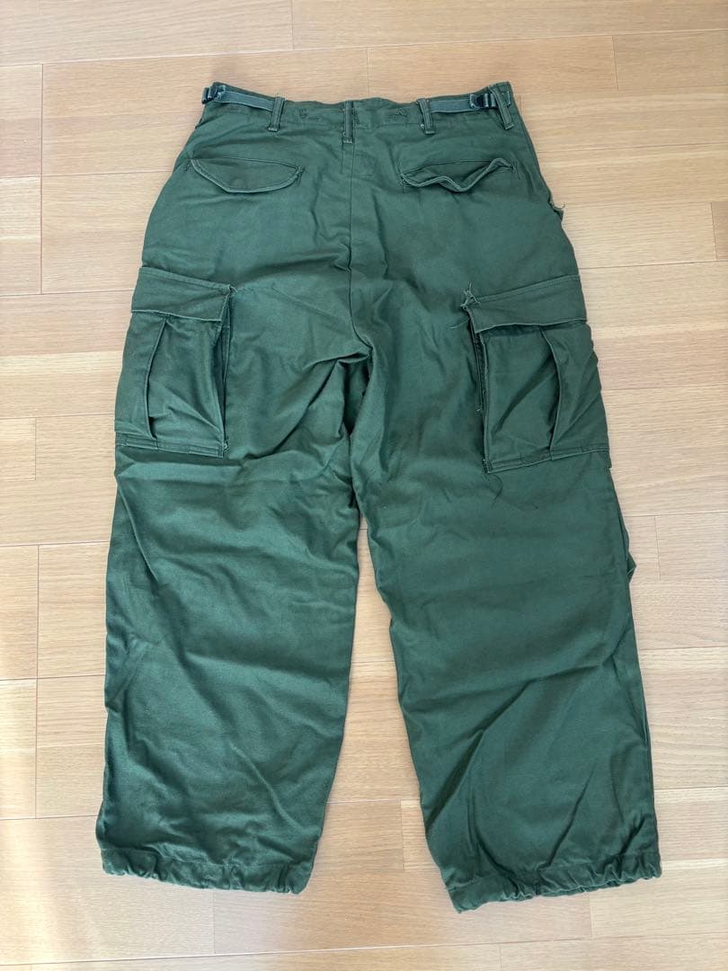 カーゴパンツ M65実物 m-65 small ショート アメリカ軍 ミリタリー