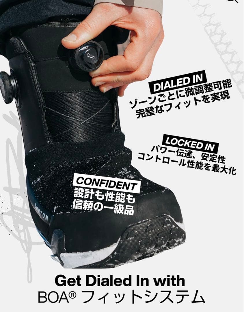 【2025-2026モデル】メンズ Burton スノーボードブーツ29.5cm