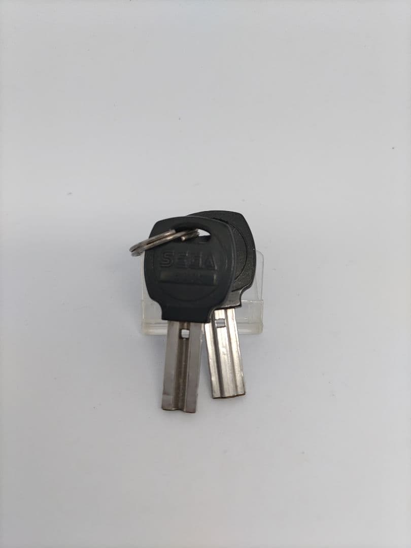 セガの解除キー2個セット　5380 　 純正　未使用(中古品シリンダー付き)
