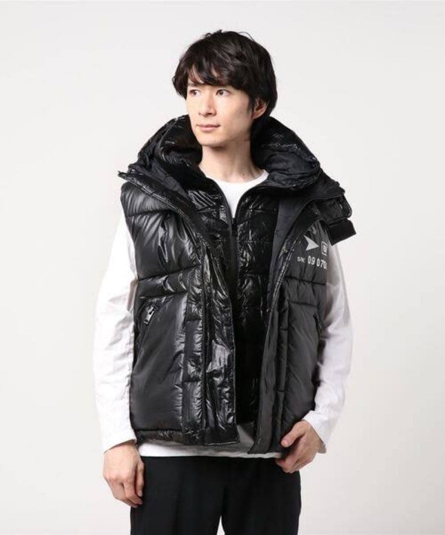 【美品】DIESEL W-SELLERS 中綿ダウンベスト