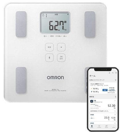 ダイエットするなら必須！オムロン 体重 体組成計 スマホ連動モデル