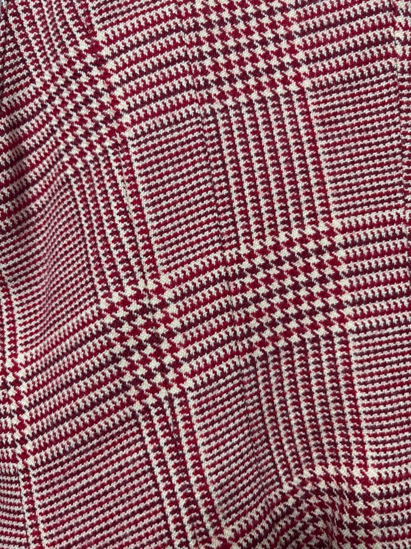 HERMES /エルメス 千鳥柄 ウールベスト 40 フランス製 ヴィンテージ