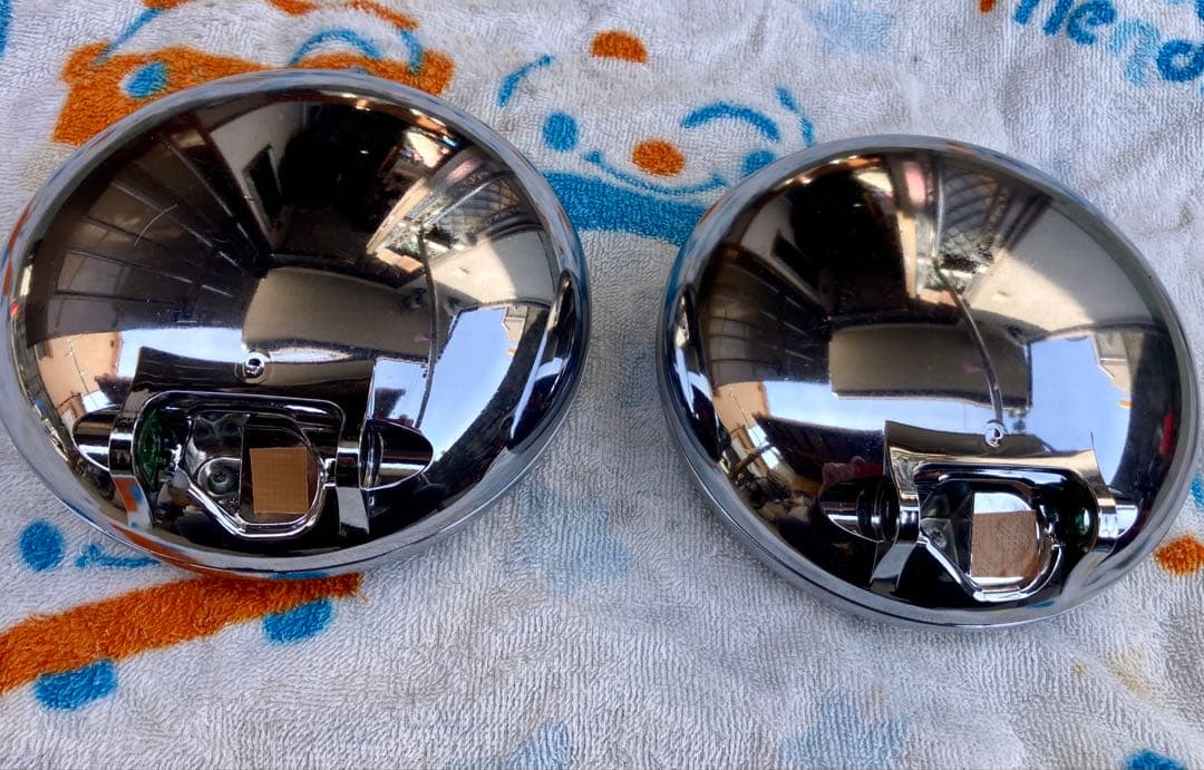  MINI 第2世代 アディショナルヘッドランプ ステー付き 点灯未確認