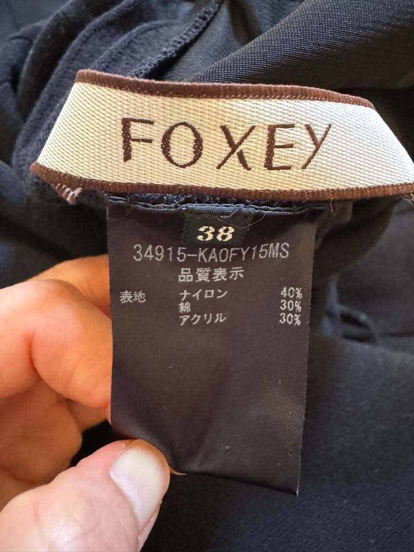 (お値下げしました)フォクシー　ノースリーブワンピース