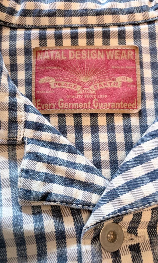 【美品】Natal Design デニムジャケット N102 ダメージ加工