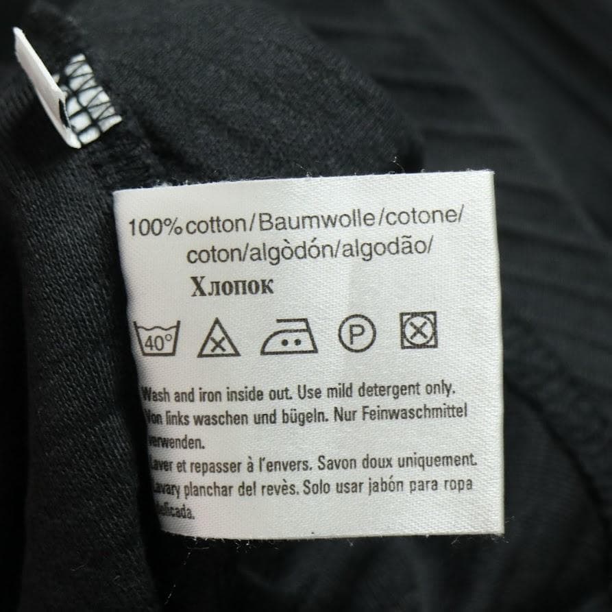 【美品】HUGO BOSS ゴルフウェア ロゴ刺繍 長袖Tシャツ 黒　L　メンズ