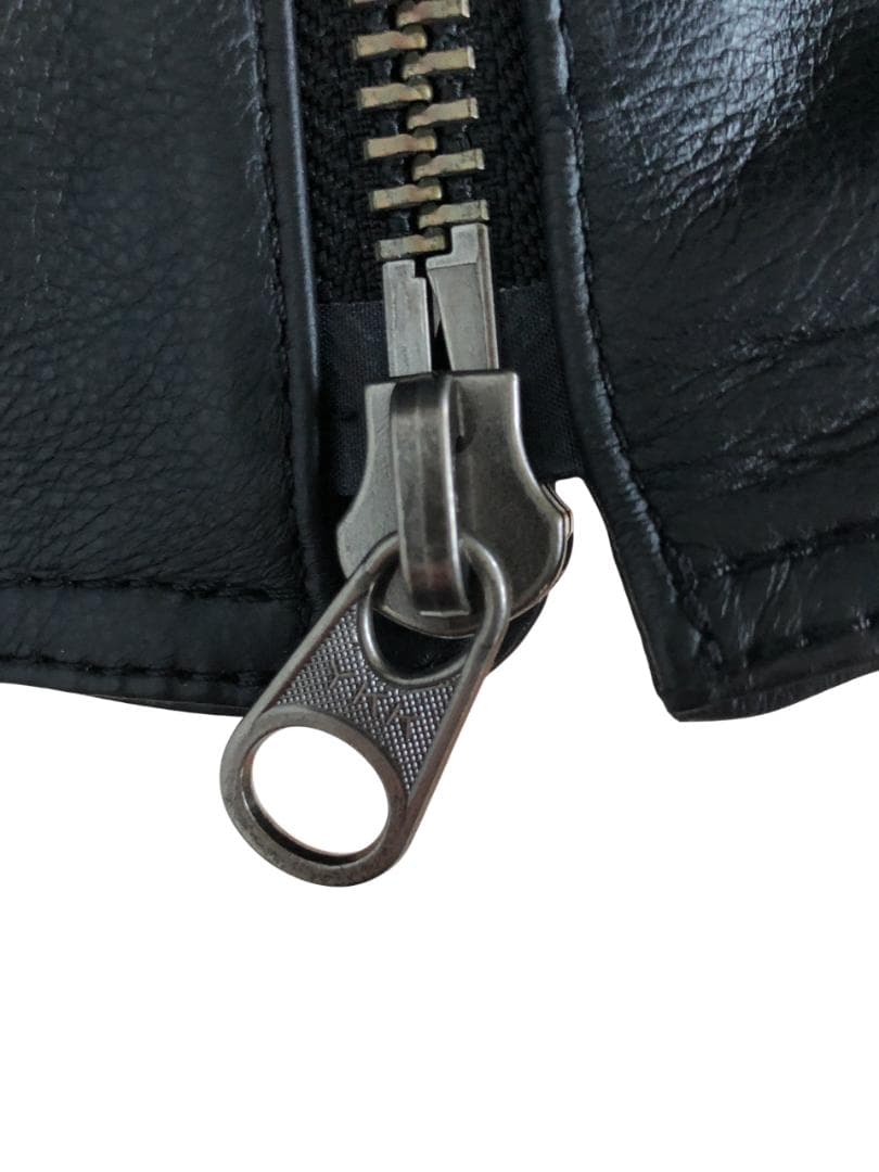 新品 Harley-Davidson フード付きライダースレザージャケット L
