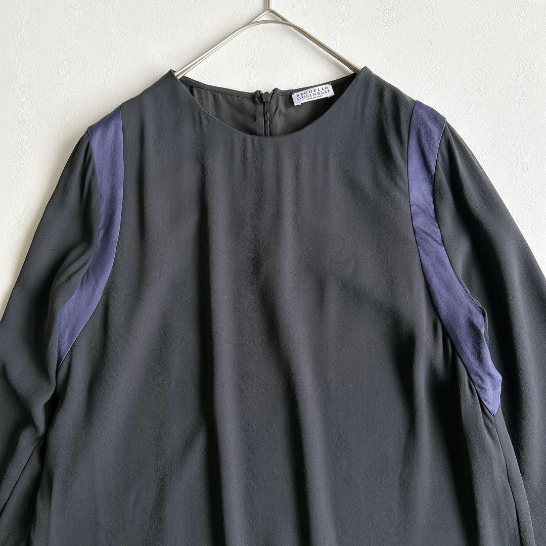 美品☆ ブルネロクチネリ　ワンピース　シルク100% M