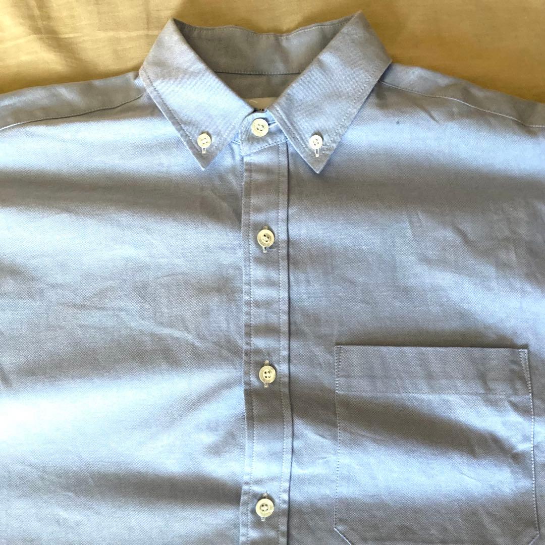 [HYKE] ボタンダウンカラーシャツワンピース