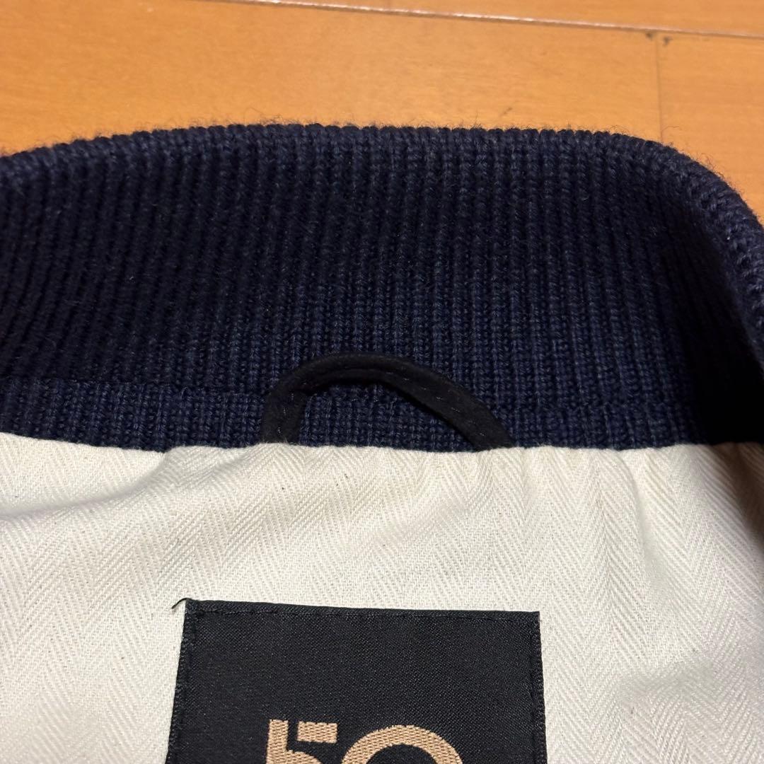 48 CINQUANTA ネイビー スエードジャケット