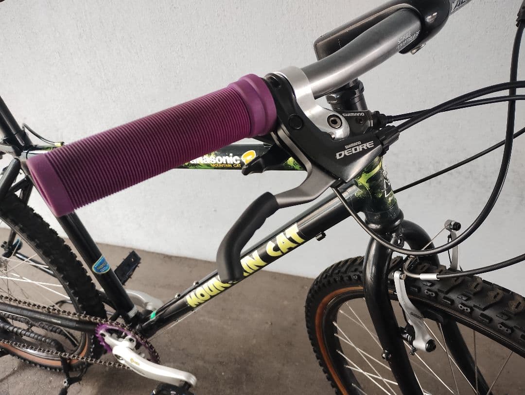 パナソニック マウンテンキャット チョイカスタム　オールドMTB クロモリ