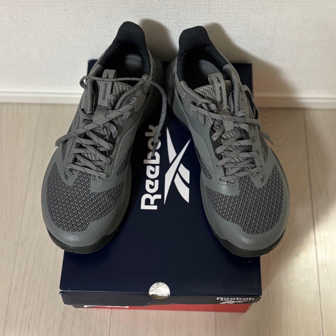 【新古品】Reebok NANO GOLF ゴルフシューズ／グレー26.5cm