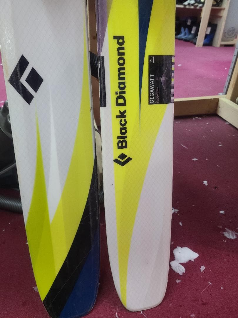 スキー 195cm  Gigawatt + S Duke 16