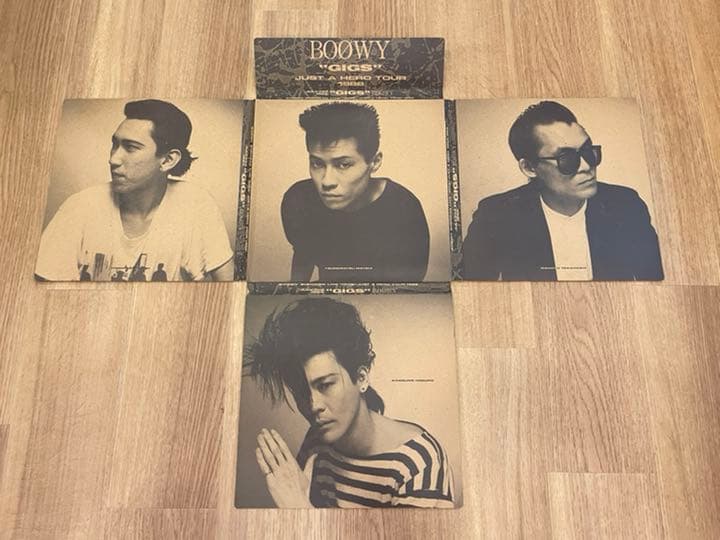 CDボックス版 BOOWY GIGS JUST A HERO TOUR 1986