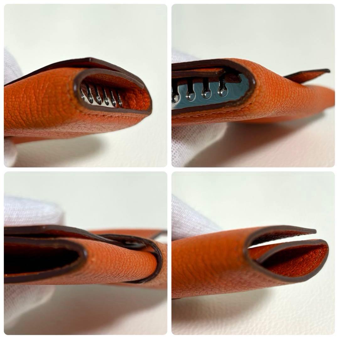 HERMES エルメス べアン 6連 レザー キーケース L刻印