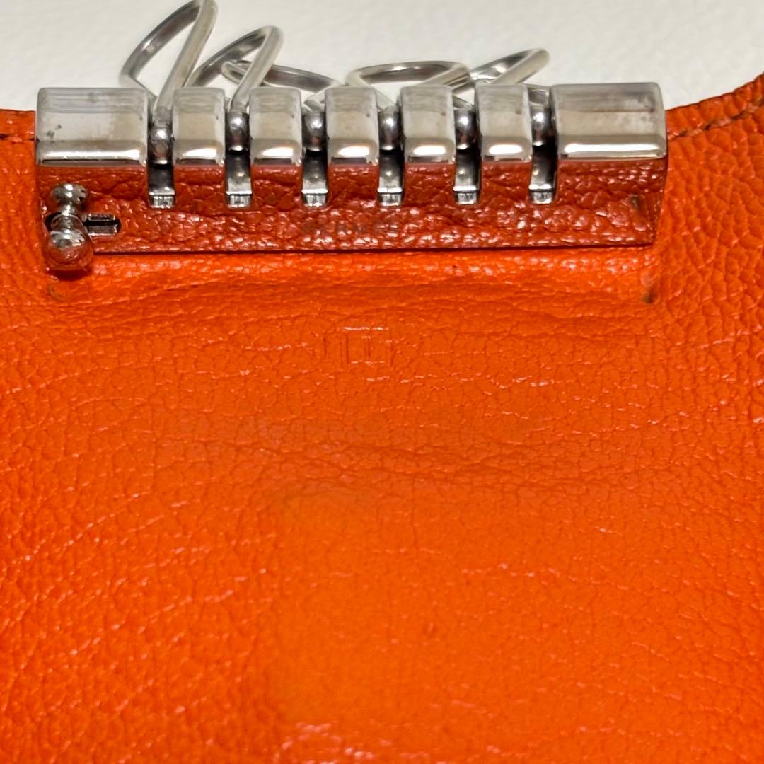 HERMES エルメス べアン 6連 レザー キーケース L刻印
