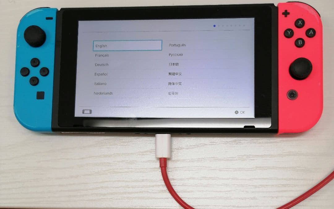 ウ*ィ様 L00468 ● 1008 Nintendo Switch 本体 スト
