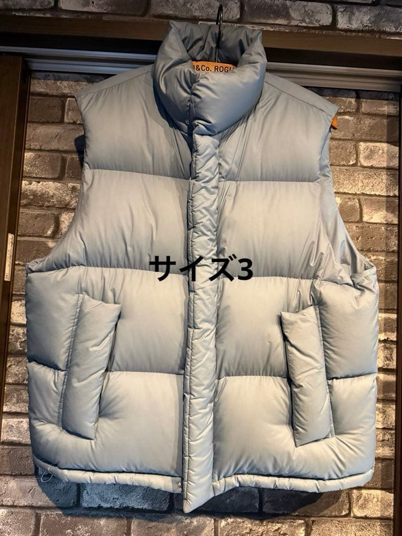 ジャケット・アウター AURALEE NYLON RIPSTOP DOWN VEST 23aw 3