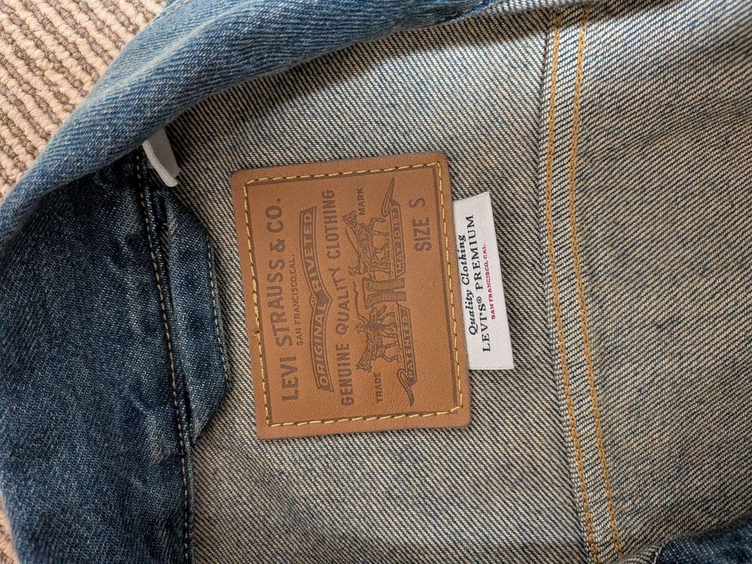 Levi's デニムジャケット サイズS ライトブルー